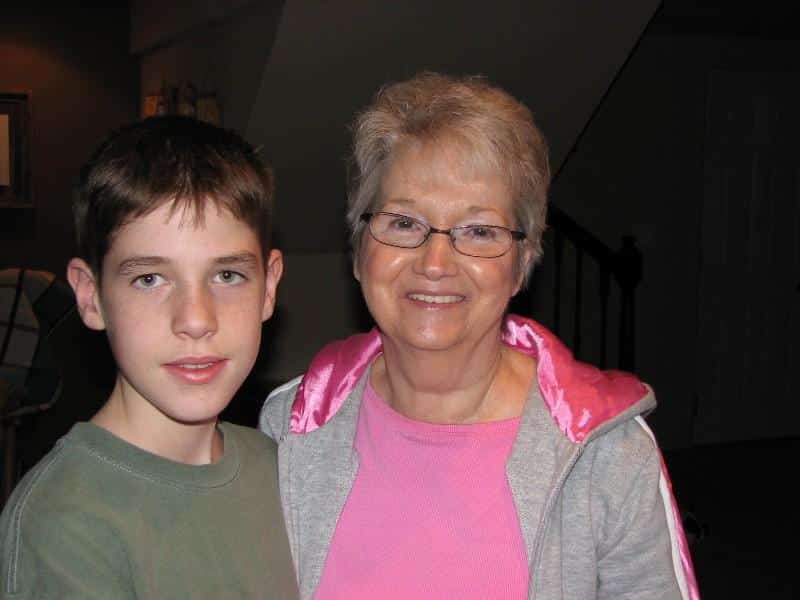 Connor & Mamaw November 2006 